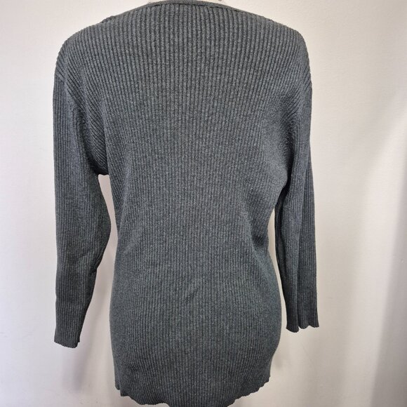 Ribbed Knit Sweater - Picture 4 of 7